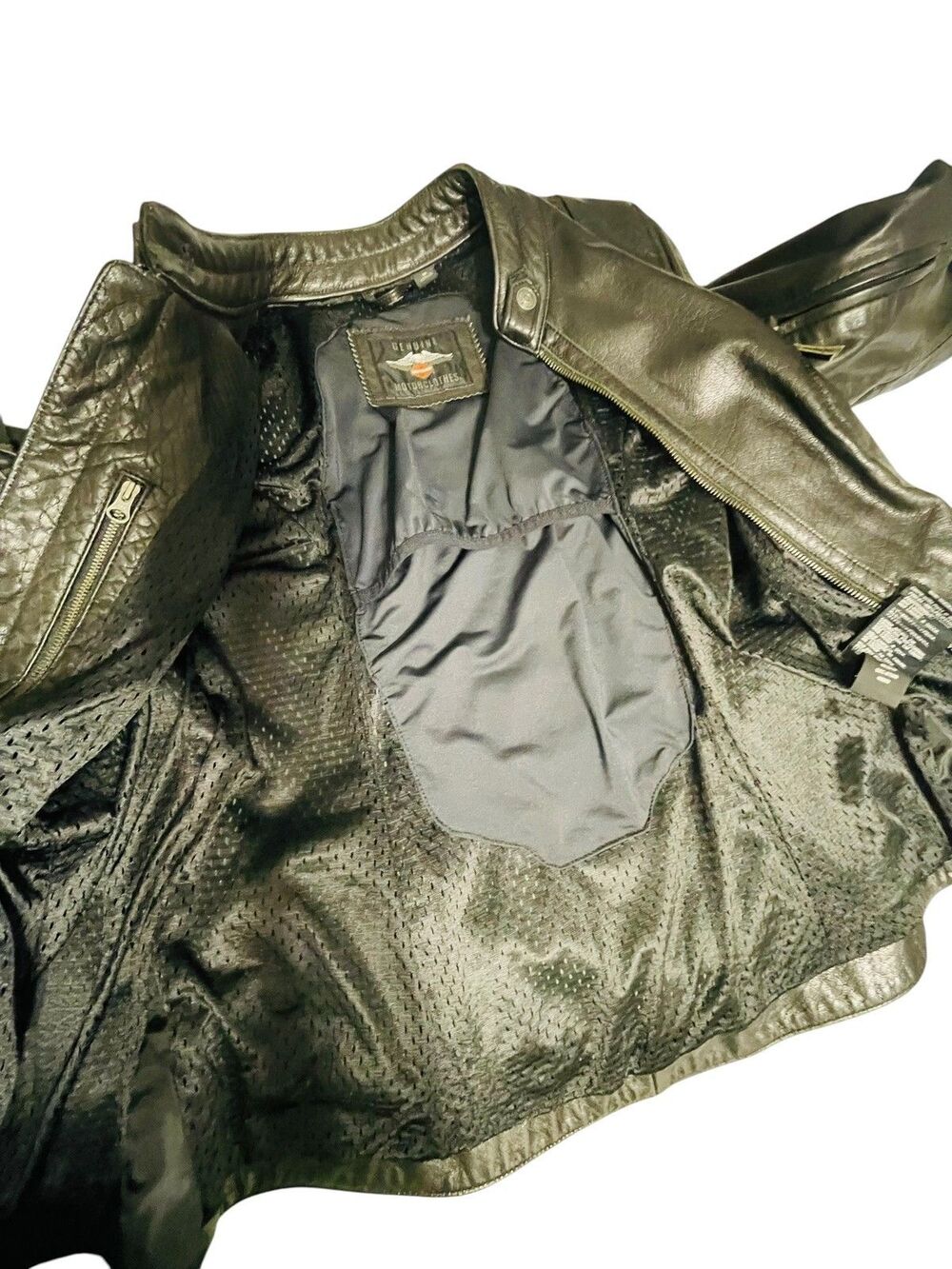 Harley-Davidson Women’s Leather Biker Jacket - Picture 8 of 12